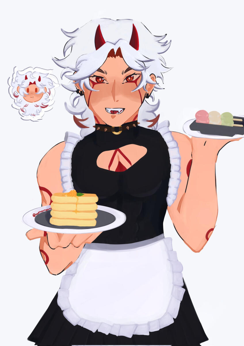 genshin maids (coleção)